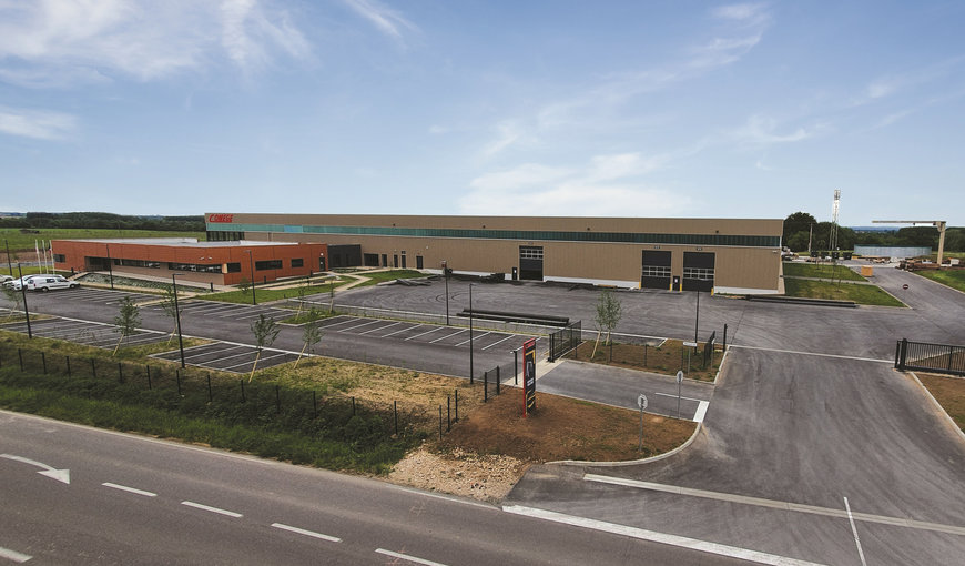 11 ponts roulants fabriqués par LEVELEC, membre du réseau Verlinde, équipent les nouveaux ateliers de COMEGE
